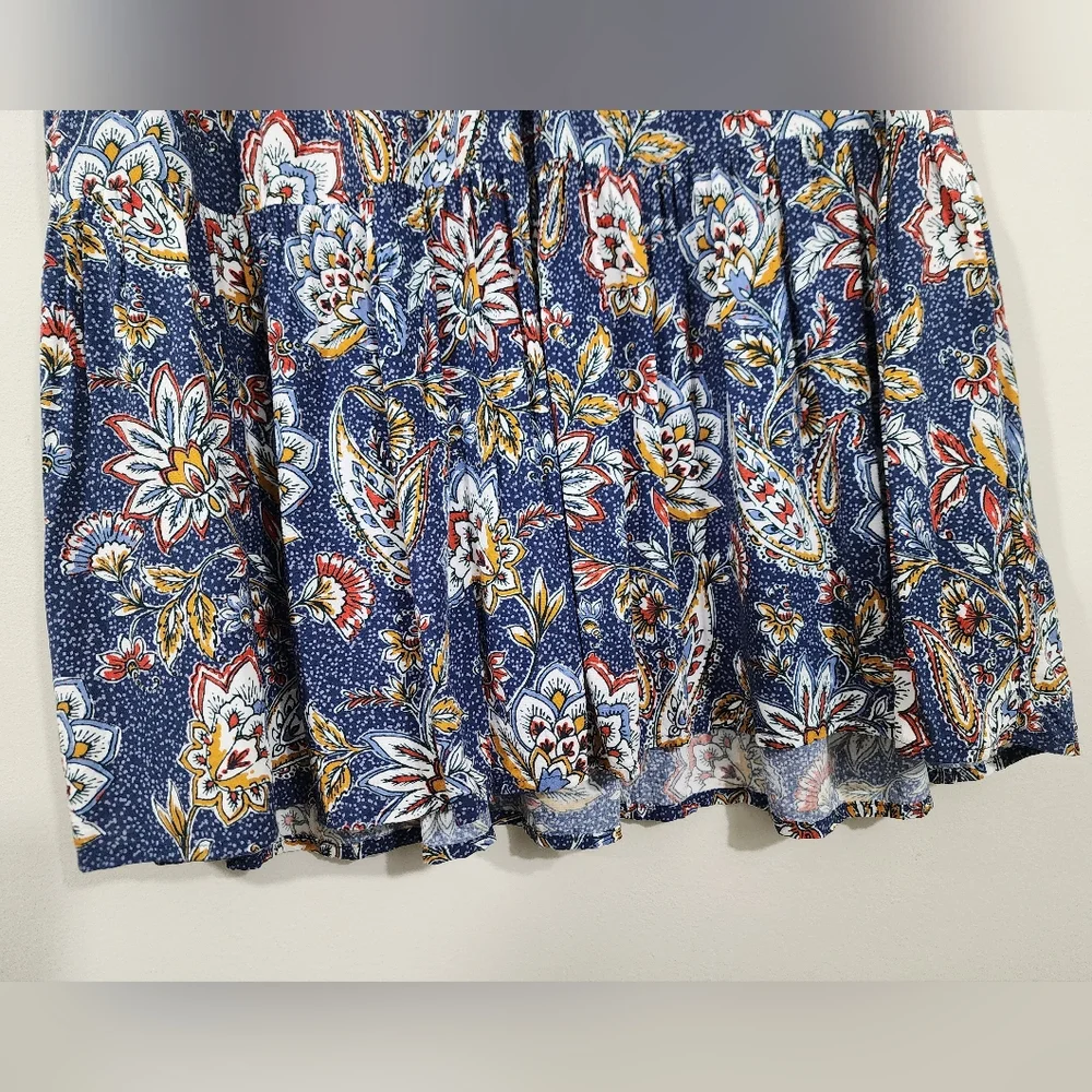 Sold Velvet by Graham and Spencer Paloma tie Waist boho floral mini dress - Picture 11 of 13